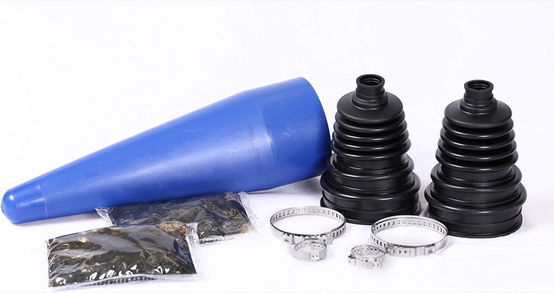 Two FB3000 CV boots with installation cone, clamps and grease